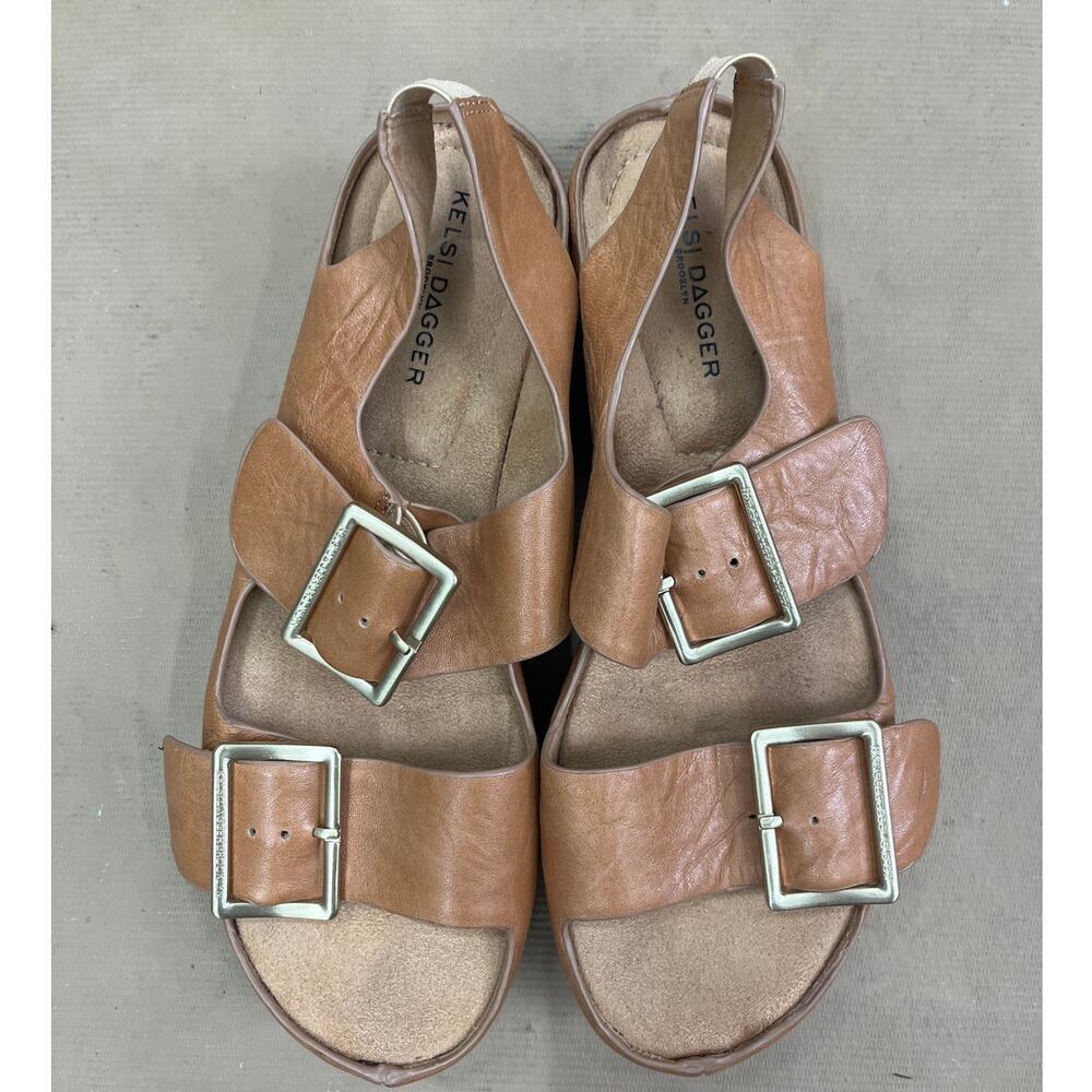 Kelsi Dagger Brooklyn Stacked Wedge Platform Sand… - image 5